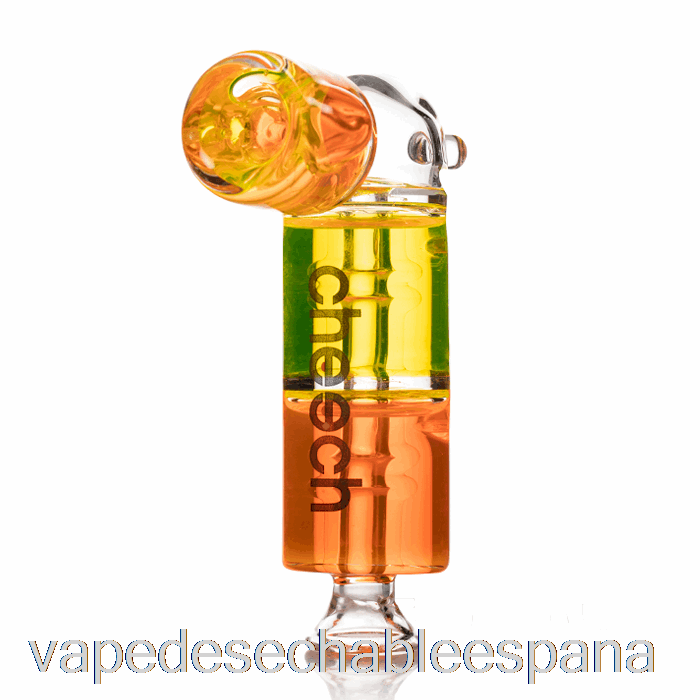 Vape Desechable España Cheech Glass Dual Freezable Hand Pipe Naranja/amarillo